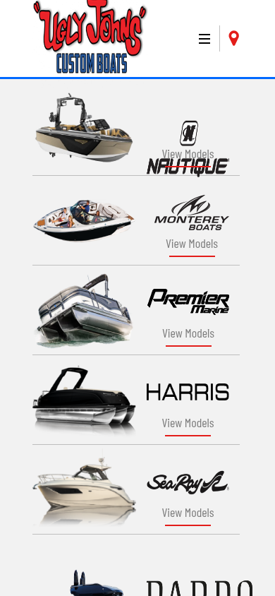 Ugly John's mobile homepage